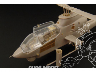 Brengun kit d'amelioration helico BRL72066 Bell AH-1G Cobra pour maquette AZ Model 1/72