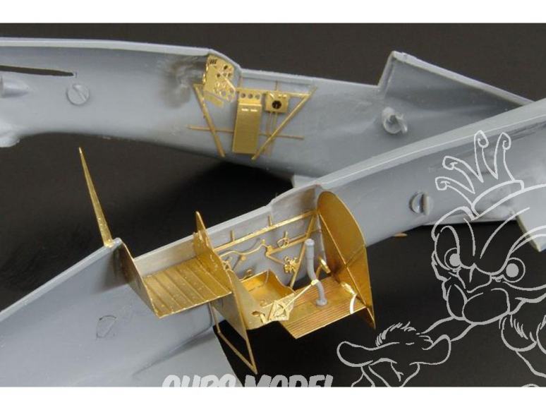 Brengun kit d'amelioration avion BRL72038 MS-406 pour kit RS Models 1/72