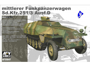 Afv Club maquette militaire 35S47 Sd.Kfz 251/3 Ausf D RADIO 1/35