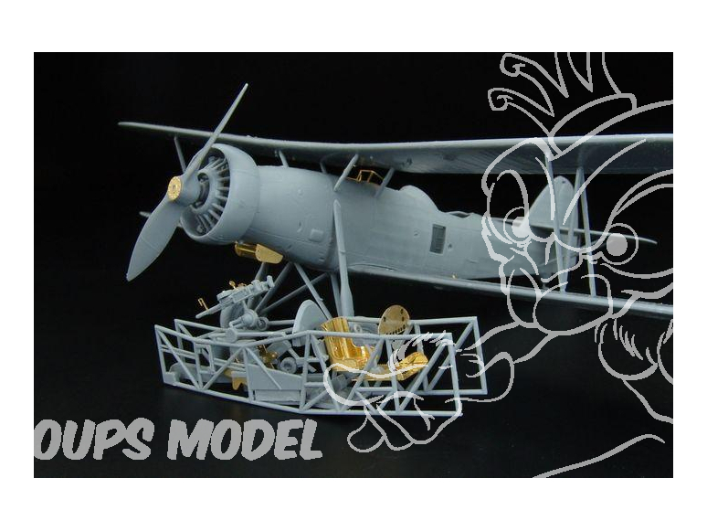 Brengun kit d'amelioration avion BRL72100 Letov S-328 pour kit special hobby 1/72