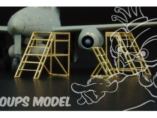 Brengun accessoire diorama avion BRL72005 Échelles d'atelier 1/72