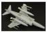 Brengun kit d&#039;amelioration avion BRL144035 AV-8B Harrier II plus pour kit Revell 1/144