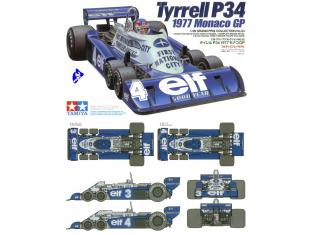 tamiya maquette voiture 20053 tyrell p34 1/20