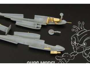 Brengun kit d'amelioration avion BRL144126 Heinkel He-162A pour kit Brengun 1/144