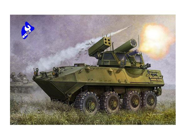 TRUMPETER maquette militaire 00393 USMC LAV-AD LIGHT 1/35