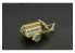 Brengun accessoire diorama BRS144008 Chariot d&#039;oxygène U.S.NAVY (2pcs) 1/144