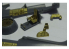 Brengun kit d&#039;amelioration avion BRL144112 La-5 pour kit Kovozavody Prostejov 1/144