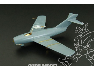 Brengun kit d'amelioration avion BRL144105 Mig-15 Bis pour kit Eduard 1/144