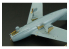 Brengun kit d&#039;amelioration avion BRL144105 Mig-15 Bis pour kit Eduard 1/144