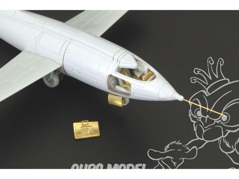 Brengun kit d'amelioration avion BRL144057 Bell X-1 2 sets pour kit Dragon 1/144