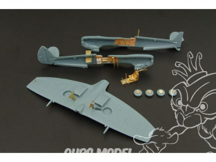 Brengun kit d'amelioration avion BRL144070 Spitfire Mk.IX pour kit Eduard 1/144