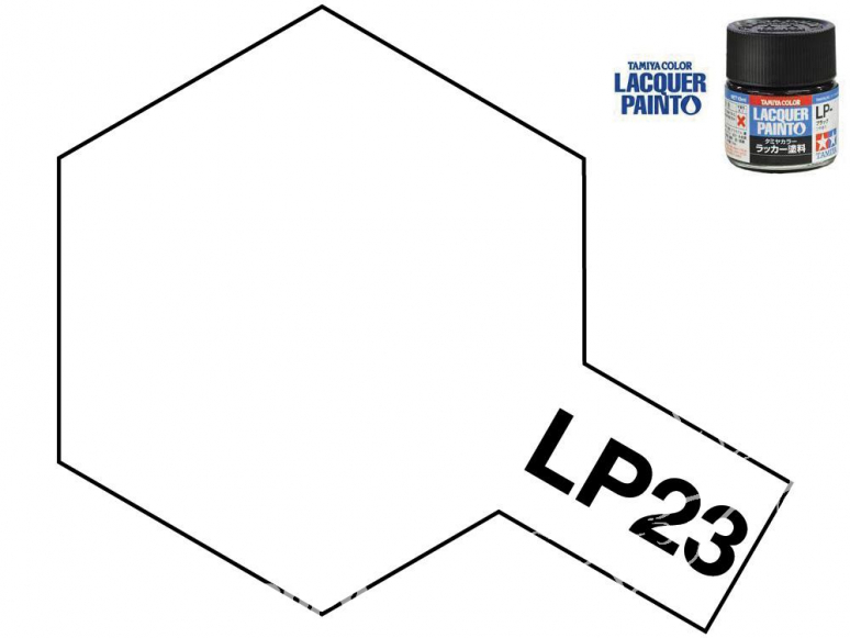 Peinture laque couleur Tamiya LP-23 couleur Vernis mat 10ml