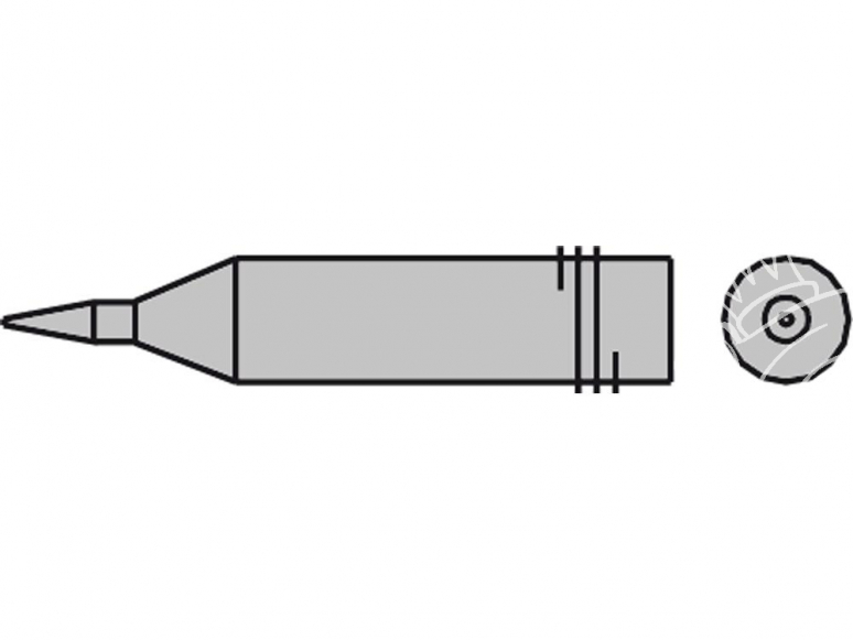 Star Tec 80151 Panne forme CRAYON 0,7 pour station de soudure ST501 et ST802