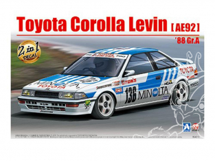 Beemax maquette de Piste No12 Toyota Corolla Levin (AE92) GR.A 1988 1/24