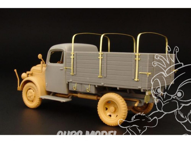 Hauler kit d'amelioration HLX48221 Kfz.31 STEYR 1500 Palte forme pour kit Tamiya 1/48