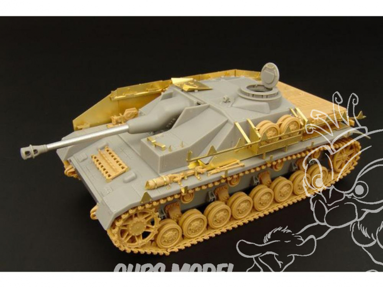 Hauler kit d'amelioration HLX48239 Sd.Kfz.167 Sturmgeschutz IV pour kit Tamiya Pz.IV 1/48