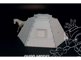 Hauler Accessoire diorama HLM35003 Casemate Japonaise en acier 1/35
