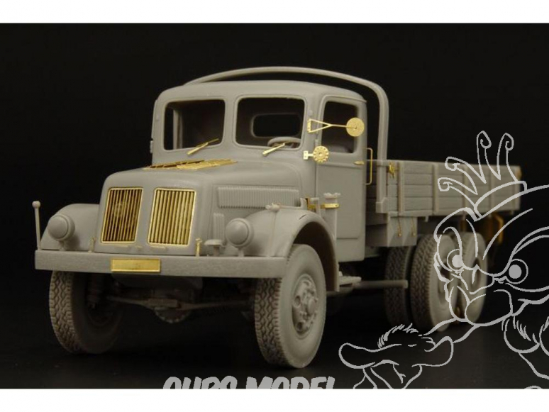 Hauler kit resine HLS48003 Camion allemand TATRA 6500 111 cabine fermée WWII 1/48