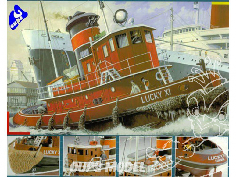 revell maquette bateau 65207 Model set remorqueur de port 1/108