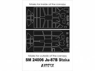 Montex Mini Mask SM24006 Junkers Ju-87B Airfix 1/24
