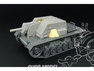 Hauler kit de conversion HLX48217 SG-122(A) pour kit Tamiya StuG III.ausf.B 1/48