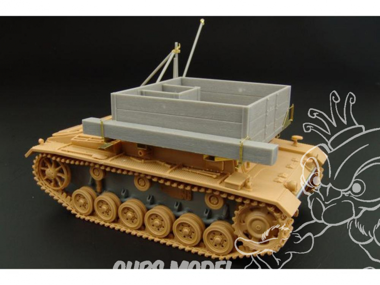 Hauler kit de conversion HLX48227 Bergepanzer III pour kit Tamiya 1/48