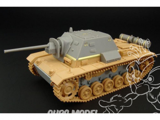 Hauler kit de conversion HLX48172 Su-76i pour maquette tamiya Pz.III Ausf.J 1/48