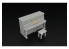 Hauler Accessoire diorama HLU35094 Piano Photodecoupe et resine 1/35