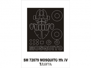 Montex Mini Mask SM72079 Mosquito Mk.IV Tamiya 1/72