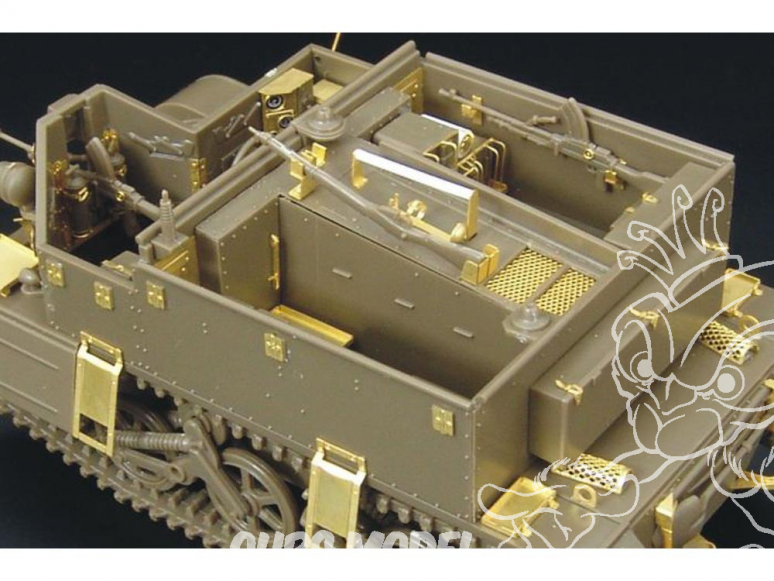 Hauler kit d'amelioration SPH48006 multi packs BrenCarrier pour maquette tamiya 1/48