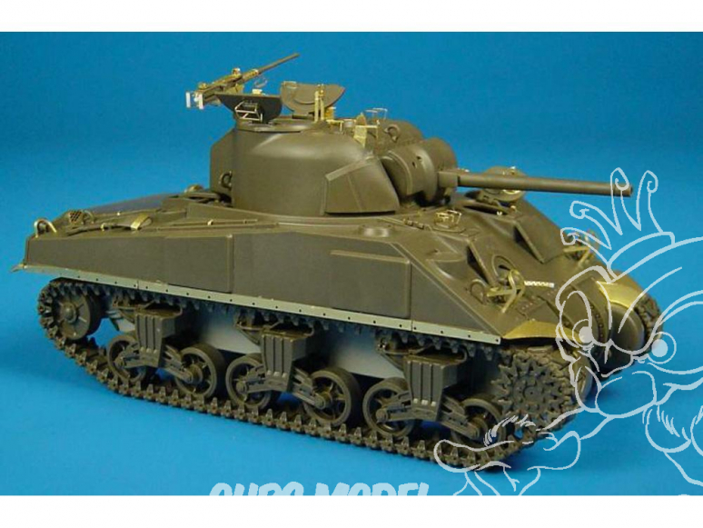 Hauler kit d'amelioration SPH48001 multi packs SHERMAN M4 pour maquette tamiya 1/48