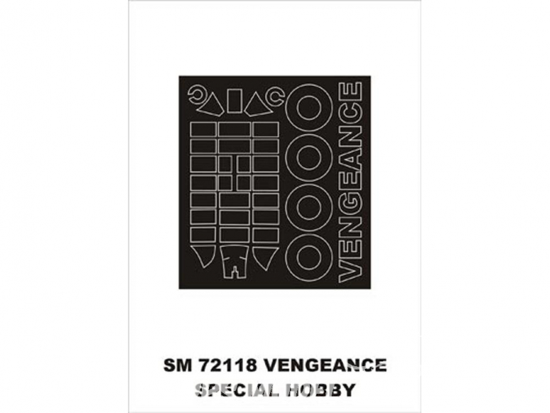 Montex Mini Mask SM72118 Vengeance Mk I/II Special Hobby 1/72