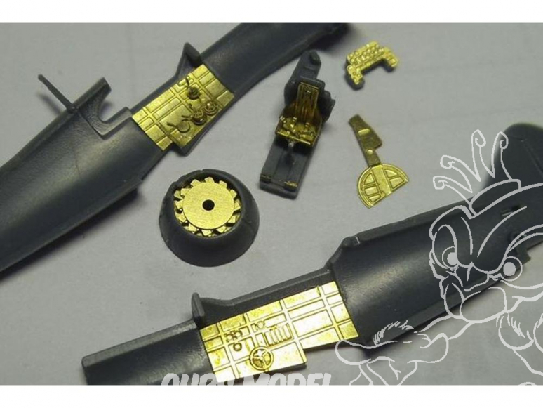 Brengun kit d'amelioration avion BRL144114 La-5FN pour kit Kovozavody Prostejov 1/144