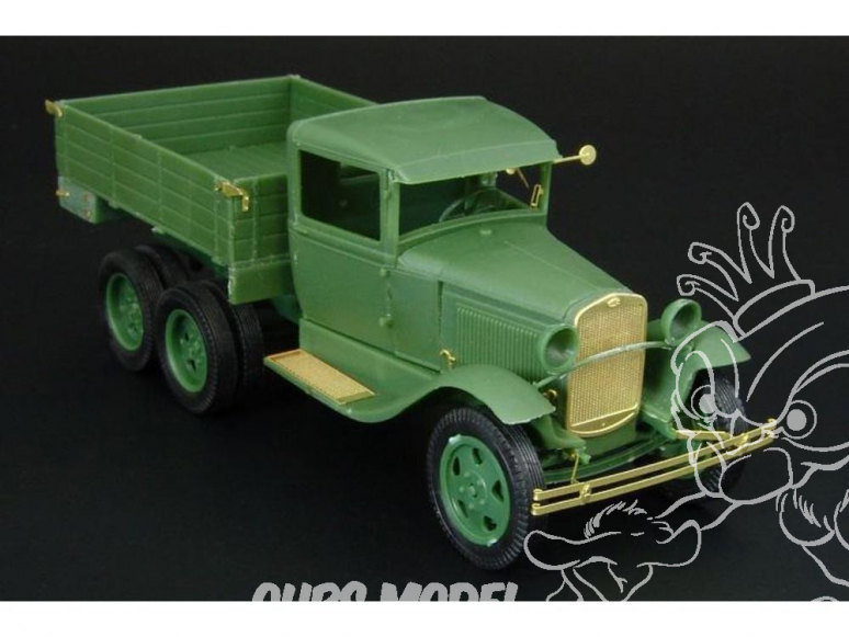 Hauler kit d'amelioration HLX48266 Photodecoupe pour Gaz-AAA pour maquette UM 1/48