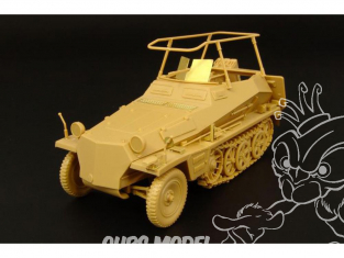 Hauler kit d'amelioration HLX48237 Exterieur de Sd.Kfz.250/3 pour maquette TAMIYA 1/48