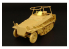 Hauler kit d&#039;amelioration HLX48237 Exterieur de Sd.Kfz.250/3 pour maquette TAMIYA 1/48