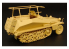 Hauler kit d&#039;amelioration HLX48237 Exterieur de Sd.Kfz.250/3 pour maquette TAMIYA 1/48