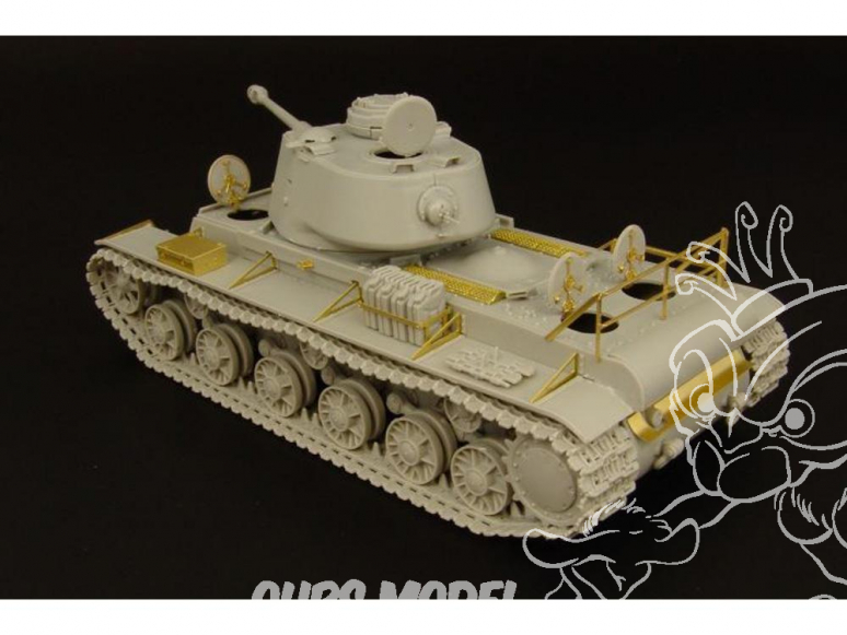 Hauler kit d'amelioration HLX48235 Pz.Kpfw.756( r ) KV-1 pour maquette Hobby Boss 1/48