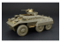 Hauler kit d&#039;amelioration HLX48245 Vehicule blindé U.S. M20 set de base pour maquette TAMIYA 1/48