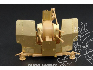 Hauler kit d'amelioration HLX48244 2 cm FLAK 38 flakvierling set de boucliers pour maquette TAMIYA 1/48