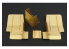 Hauler kit d&#039;amelioration HLX48244 2 cm FLAK 38 flakvierling set de boucliers pour maquette TAMIYA 1/48