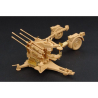 Hauler kit d'amelioration HLX48243 2 cm FLAK 38 flakvierling set de base pour maquette TAMIYA 1/48