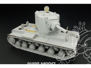 Hauler kit d'amelioration HLX48188 KV-2 Early pour maquette Hobby Boss 1/48