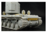 Hauler kit d&#039;amelioration HLX48188 KV-2 Early pour maquette Hobby Boss 1/48