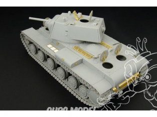 Hauler kit d'amelioration HLX48187 KV-1 modele 1941 pour maquette Hobby Boss 1/48