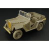 Hauler kit d'amelioration HLX48185 GAZ-67B pour maquette Tamiya 1/48