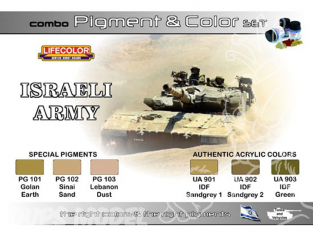 LIFECOLOR peinture SPG01 TEINTES & PIGMENTS ISRAEL