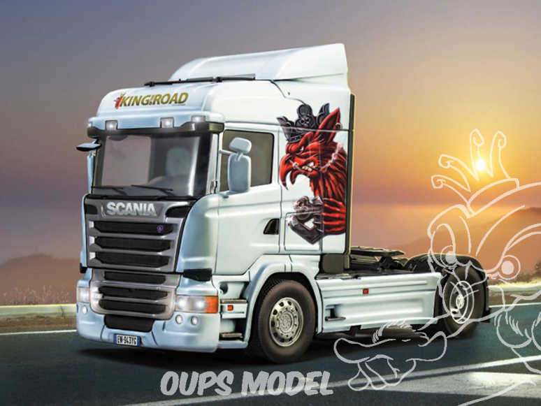 Italeri maquette camion 3932 Scania R730 Streamline Highline Cab 1/24