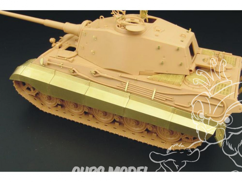 Hauler kit d'amelioration HLX48140 ailes pour King Tiger pour kit tamiya 1/48