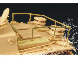 Hauler kit d'amelioration HLX48106 CADRE DE RANGEMENT Stug III Ausf.G pour kit tamiya 1/48